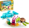 LEGO Creator Delfino E Tartaruga 31128 Anteprima dell’immagine prodotto 3