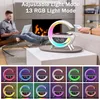 Noční lampička 4 v 1 – bezdrátové nabíjení, Bluetooth, Náhled obrázku produktu 4