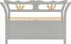 vidaXL Sitzbank Grau 107x45x75,5 cm Massivholz Tanne -  Produktbild-Vorschau 14