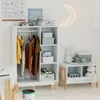 Dětská kniha Kabinet, Dřevěná knihovna, Bílá knihovna, Náhled obrázku produktu 4