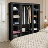 Kleiderschrank Stoffschrank 175x150x45 cm  Faltschrank mit Produktbild-Vorschau 2