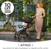 Kinderkraft Apino Poussette légère 1 siège(s) Gris Voir les images du produit 12