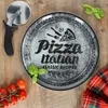 4x Pizzateller rot & schwarz Ø31cm 4 Personen XL-Teller Produktbild-Vorschau 4