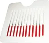 Bergeon 3008 Set van 12 Precisie Snijboortjes met PVC Productafbeelding-voorbeeld 2