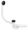 Siphon De Baignoire Avec Bonde Clic-Clac REA Black Voir les images du produit 1