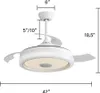 Ventilatore da soffitto AIORBER, con pale retrattili, con Anteprima dell’immagine prodotto 5