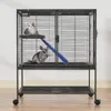 VEVOR 36-inch (91 cm) metalen transportkooi voor fretjes, Productafbeelding-voorbeeld 8
