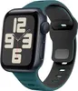Für Apple Watch SE 2023 44mm Silikon Design Wellenstruktur Produktbild-Vorschau 1