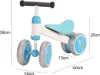 Kinder Laufrad Lauflernrad Fahrrad Spielzeug Produktbild-Vorschau 5