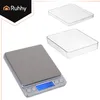 Präzisions-LCD-Küchenwaage bis 2 kg mit 2 Schüsseln – Ruhhy Produktbild-Vorschau 3