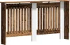 vidaXL Osłona grzejnika stare drewno 152 x 19 x 81,5 cm Podgląd zdjęcia produktu 6