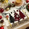 Platzset Weihnachten 4er Set, 30 x 45 cm Weihnachtsbaum Produktbild-Vorschau 5