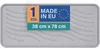 Odkapávací podložka na boty 78 x 38 x 2,5 cm, světle šedá, Náhled obrázku produktu 1