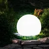 LED Solarleuchte, Kugel, weiß, D 30 cm Produktbild-Vorschau 2