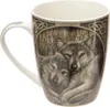 Lisa Parker Porzellantasse mit treuer Wolfsfreundin Produktbild-Vorschau 1