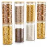 Arendo Vorratsgläser, Glasbehälter-Set 8x 1,5 L Produktbild-Vorschau 1