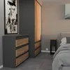 A bedroom scene with furniture. Podgląd zdjęcia produktu