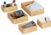 Relaxdays Ordnungsboxen 5er Set, Schubladen Ordnungssystem Produktbild-Vorschau 1