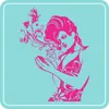Aufkleber - Autoaufkleber "Glamour Fashion Girl" 80cm x Produktbild-Vorschau 2