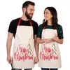 BRUBAKER Tablier Merry Christmas - Tablier de cuisine Noël Voir les images du produit 1