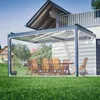 Bâche transparente imperméable avec renforts d'œillets, Voir les images du produit 3