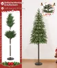 Yorbay 180cm Weihnachten Baum Deko mit LED Beleuchtung, Produktbild-Vorschau 2