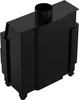 Kamineinsatz aus Stahl KRATKI SIMPLE links 6 kW Ø 150 mit Produktbild-Vorschau 5
