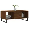 The Living Store Couchtisch Braun Eichen-Optik 90x50x36,5 Produktbild-Vorschau 4