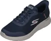 A single blue Skechers GO WALK FLEX sneaker is shown from a side-angle on a white background. Voir les images du produit