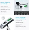 Intirilife Digitale Kofferwaage in SCHWARZ – Elektronische Produktbild-Vorschau 3