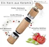 EKVALLY HERM II 2in1 Salz und Pfeffermühle Gewürzmühle Produktbild-Vorschau 4