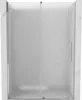 Mexen Velar Duschschiebetür 140 cm, Mattglas, Chrom - Produktbild-Vorschau 1