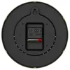 The back of a wall clock showing the battery compartment and mounting hook. Produktbild-Vorschau