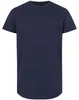 Mivaro Herren T-Shirt extra lang Dunkelblau XXL - Longshirt Produktbild-Vorschau 3