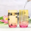 PLATINUX Trinkgläser Gelb-Rosa aus Glas Bunt 300ml Produktbild-Vorschau 3