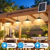 Lampa solarna LED lampa wisząca lampy solarne do wnętrz Podgląd zdjęcia produktu 8