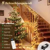 Salcar 100m 1660 lampek LED do wnętrz 8 trybów oświetlenia Podgląd zdjęcia produktu 10