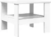 vidaXL Konferenční stolek bílý 57 x 55 x 45 cm materiál na Náhled obrázku produktu 1