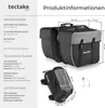 Set Fahrradtasche Georg und Fahrradrahmentasche große Produktbild-Vorschau 5