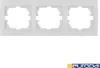 Cadre 3 éléments Blanc Design Horizontal, 3 Modules, Blanc Voir les images du produit 1