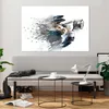 Bilder auf glas - Kopf Illusion Fernglas Mann - 120x80cm - Produktbild-Vorschau 6