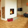 relaxdays 8 x Kaminholztasche aus Filz rot Produktbild-Vorschau 5