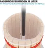 Wiltec 18L Obstpresse aus Buchenholz inkl. Presstuch, Produktbild-Vorschau 4