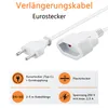 ORSEM 5m Stromkabel Verlängerung Netzkabel Produktbild-Vorschau 2
