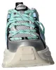 Buffalo Saturn Lace in Blau Silber für Damen – 7 UK - 41 EU Produktbild-Vorschau 11
