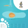 biped HEALTH 2 Paar Tropfen Form Pelotten zum Einkleben in Produktbild-Vorschau 3