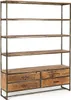 Bücherregal Elmer 145 x 190 x 35 cm Akazie Produktbild-Vorschau 1