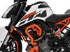 ZIEGER crash bar kompatibilní s KTM 125 Duke oranžová Náhled obrázku produktu 1