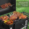 TEENO Chariot de Cuisson au Charbon de Bois XXL, Barbecue Voir les images du produit 7