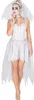 dressforfun® Frauenkostüm Brautkleid Skelett Produktbild-Vorschau 1
